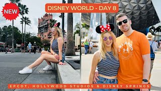 Disney World Day 8 | Epcot| Hollywood Studios | Disney Springs
