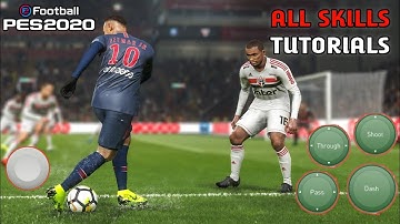 PES 2020 MOBILE | ALL SKILLS TUTORIALS | ( CLASSIC CONTROL ) _ EFOOTBALL PES 2020 MOBILE