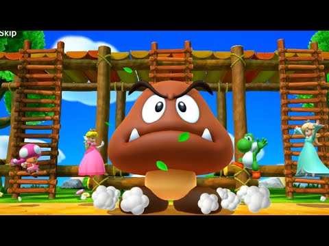 Mario Party 10 - Mega Goombas Ladder Leap (Master CPU)