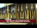 The person who creates the trophies for the Cornhusker Trapshoot