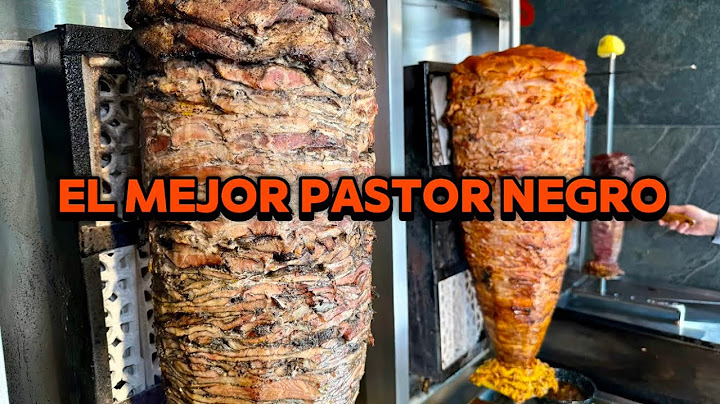 The best black al pastor taco, the best serrano salsa from Taco Fresa