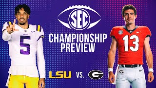 No. 14 LSU vs. No. 1 Georgia | SEC Championship Preview Show