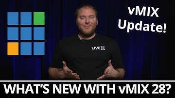 vMix 28 Update — New Features You Need to Know (Multiview, Audio, Telestrator & More)