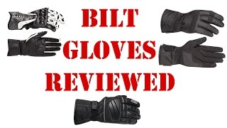 Cycle Gear Bilt Motorcycle Gloves Review