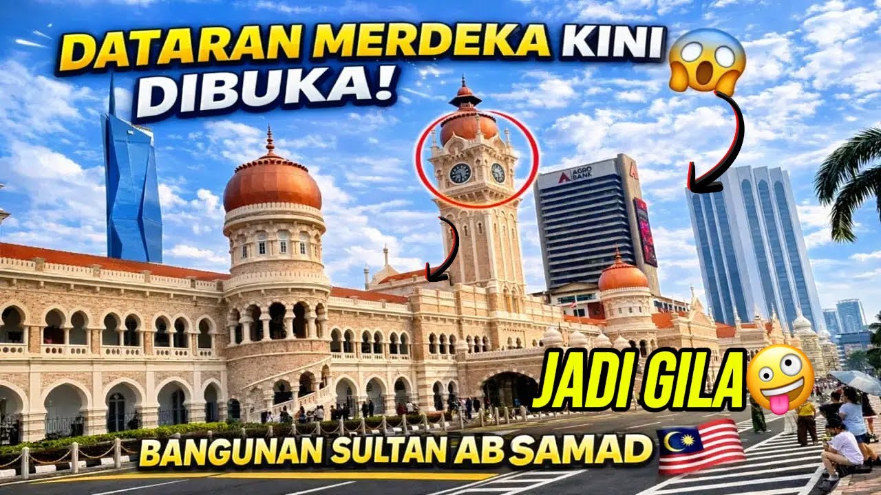 Dibuka Semula Hebat Gayá 😱 | BSAS Dataran Merdeka | Lawatan Berjalan Luar Biasa 4k Di Kuala Lumpur❤️