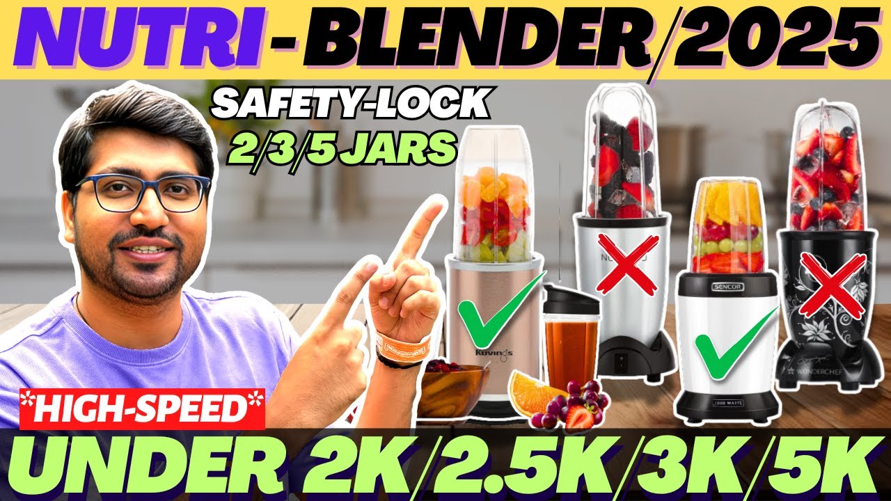 Best Blender for Smoothies🔥Best Nutri Blender in India 2025🔥Best Personal Blender For Smoothies