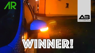 PICKING THE AUTOBEAM LED 501 SEQUENTIAL INDICATOR WINNER! | FOCUS RS
