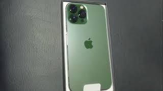 Unboxing Iphone 13 pro max 512gb Verde Alpino , el nuevo color de Apple