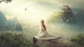 Clouds Kingdom - Photoshop Manipulation Tutorial Compositing Process
