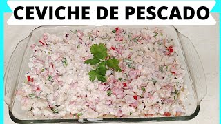 CEVICHE DE PESCADO | MIREYA COCINANDO