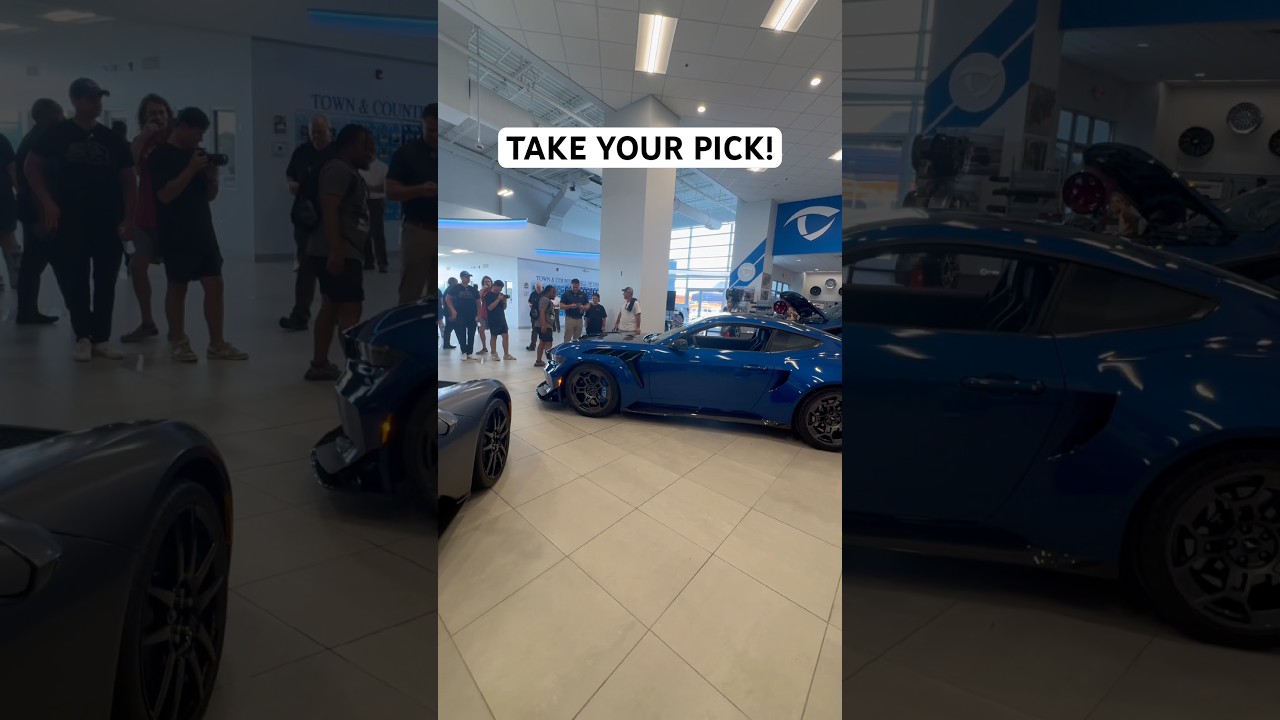 FORD GT or MUSTANG GTD?? #fordgt #mustanggtd #tccustoms