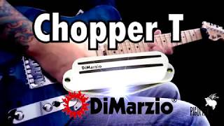 DiMarzio® DP384 The Chopper T™ Tele® Cápsulas Guitarra Eléctrica Bridge Rail Hum Canceling Black video