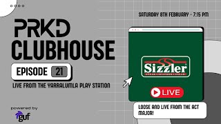 The PRKD Clubhouse - Episode 21 - Live from The 2025 Sizzler
Ash, Jase, and birthday boy Kyle are coming to you LIVE from the Sizzler! Wiith a stellar lineup of guests, trivia, and the long awaited Grand Finale of Lamb Shanks - its one not to be missed! The PRKD Clubhouse - Episode 21 - Live from The 2025 Sizzler