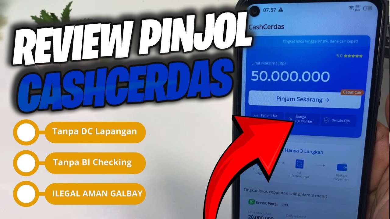 Review CashCerdas: Aplikasi Pinjaman Online Legal, Aman & Cepat Cair?