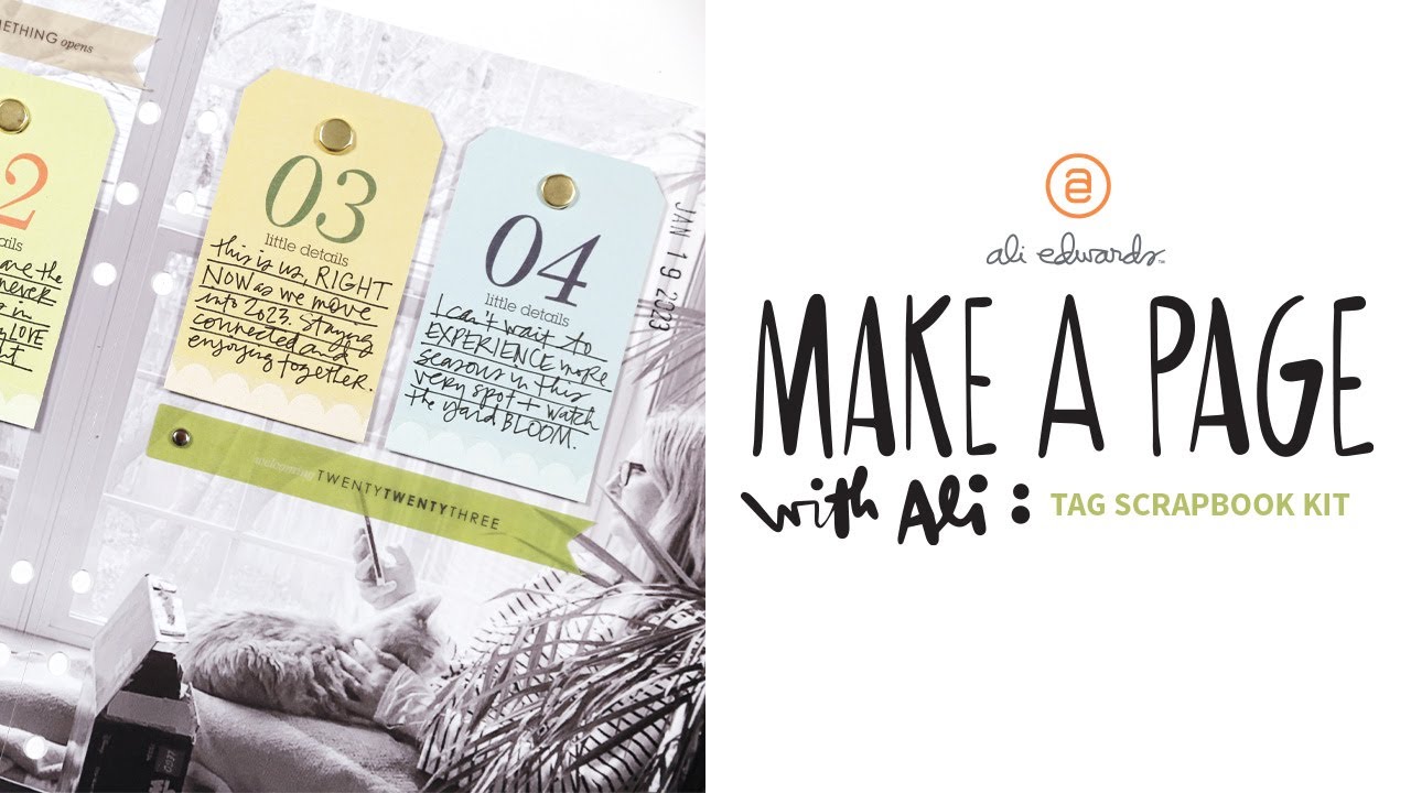 Ali Edwards Design Inc.  Blog: Basic Supplies I Love For Scrapbooking