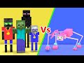 Monster School : Funny Game With Mommy Long Legs Boss - Minecraft Animation