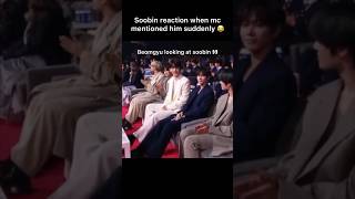 Soobin Reaction When Mc Called Him Suddenly