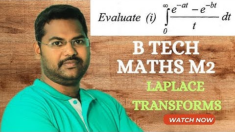 Laplace transforms@maths naresh eclass