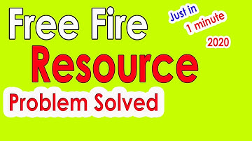 Download Paused Because OF Wifi is Disable | How to FIX Free fire Resources Problem, Free Fire