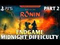 Ps5 rise of the ronin endgame gameplay walkthrough  rise of the ronin midnight difficulty gameplay