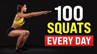 What REALLY Happens to Your Body If You Do 100 Squats a Day!