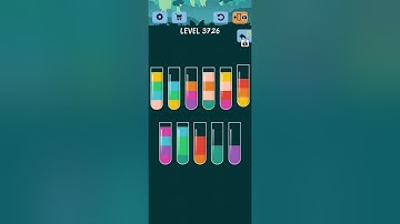 Water Color Sort Level 3721 3722 3723 3724 3725 3726 3727 3728 3729 3730 WalkThrough Solution