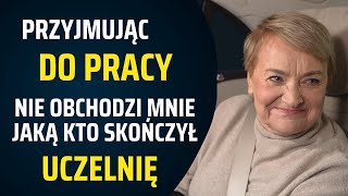 Do pracy z MBA? "Nagle się okazuje, że to jest ofiara losu" - Henryka Bochniarz - Biznes Klasa #7