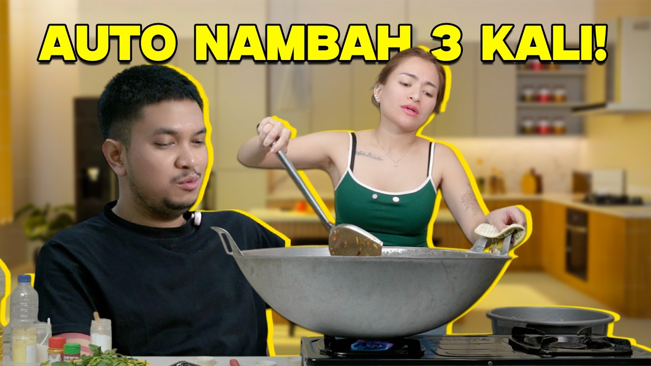 PASUTRI BARU DITINGGAL DUAAN! Nathalie Masak Pertama Kali Masakin Suami, Hasilnya...