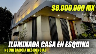 CASA EN ESQUINA NUEVA GALICIA RESIDENCIAL TLAJOMULCO