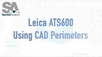 Defining CAD Perimeters for Scan Areas in SpatialAnalyzer