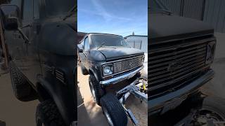 Your Chance to Own a SUPER RAD 1973 Chevy 4x4 Conversion Van!