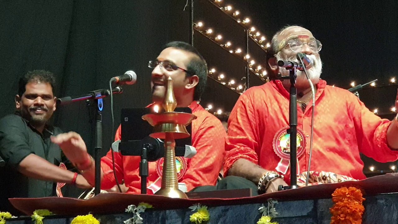 Kalaimamani Dr. Veeramani Raju and Abishek Raju @ Athyathmika Sastha Preethi Program 22Nov19