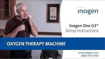 Setting Up the Inogen One G3 Portable Oxygen Concentrator