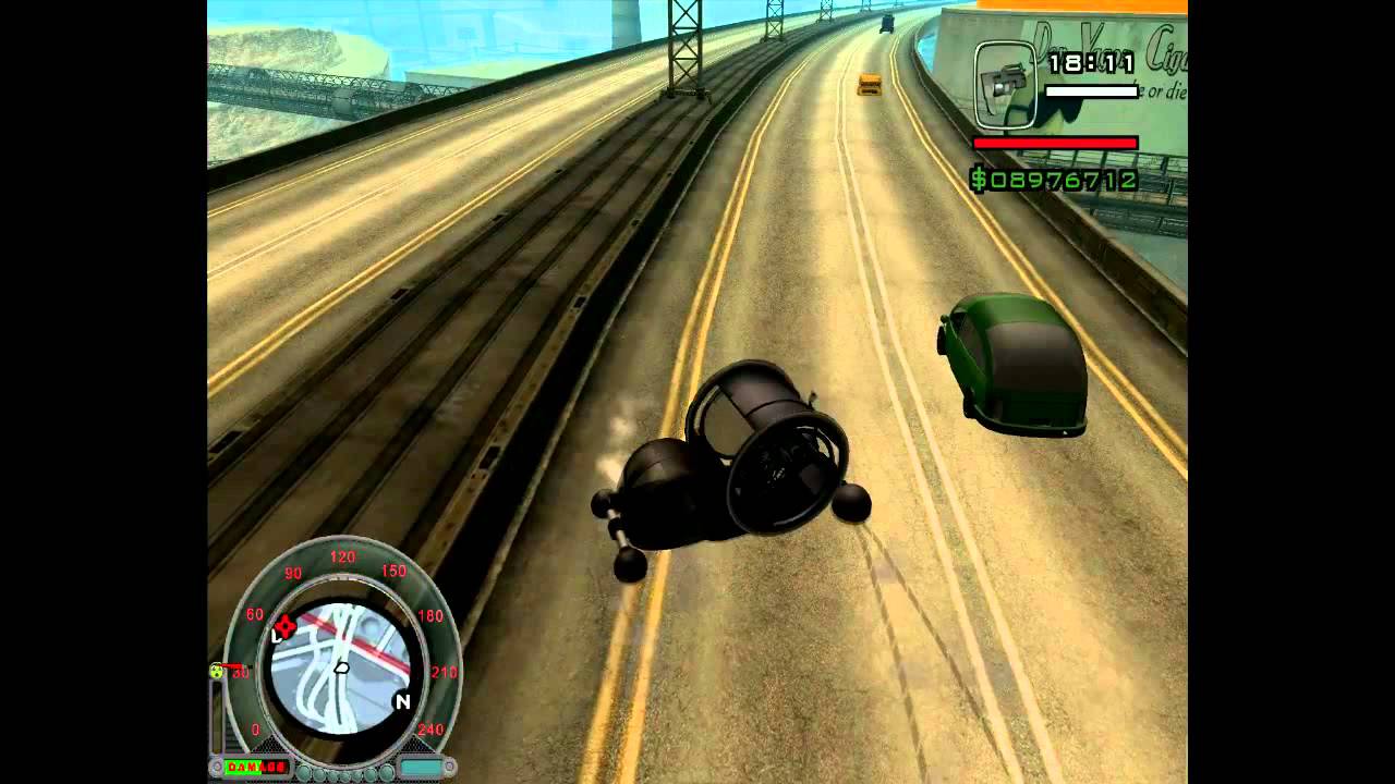 Gta alien city убрать спидометр