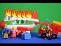 Peppa Pig Full Episode Plane Fire Rescue Fireman Sam Fire Engine Play Doh