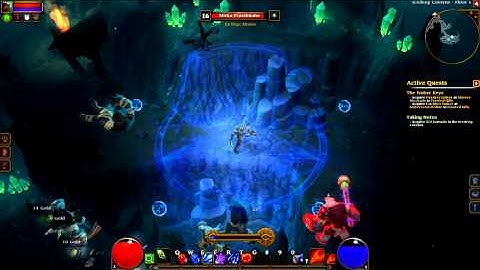 Torchlight II Playthrough - ACT I - Part 16 Icedeep caverns