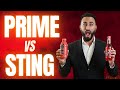 Prime hydration vs sting energy drink  pakistan taste test review 