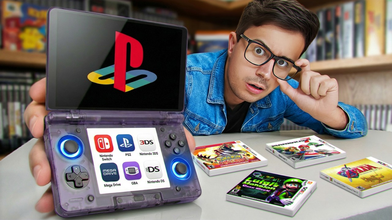 ESSE é o NINTNEDO 3DS CHINÊS que roda TUDO