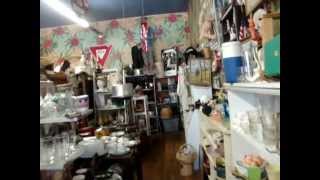 Roland's Thrift Store, Antiques, Downtown Opelika, Alabama, July 2012.
