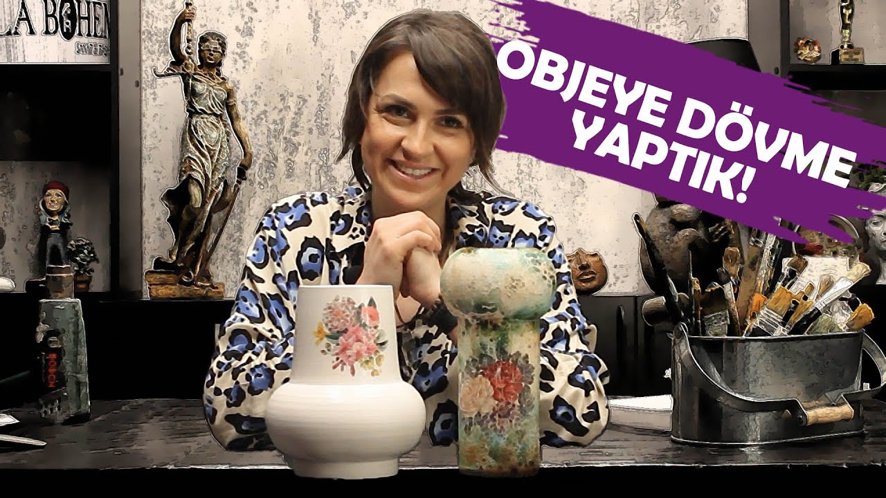 KOLAY TRANSFER NASIL UYGULANIR? | Kolay Transfer İle Objemize Desen Uyguladık!