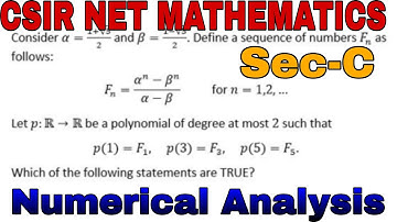 CSIR NET MATHEMATICS JUNE 2022 SOLUTION | CSIR NET MATHS NUMERICAL ANALYSIS #allboutmathematics