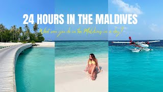 Spend 24 HOURS IN THE MALDIVES with us.