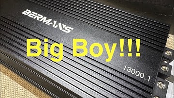 Bermans 13k Overzicht en Amp Dyno