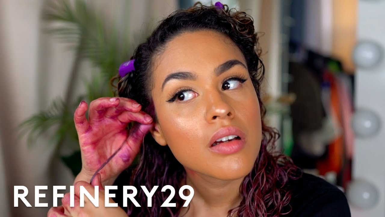 I Dyed My Curly Hair Rose Pink For 48 Hours | Hair Me Out 