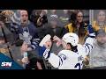 Maple Leafs' Knies Shows Strength With Short-Handed Goal vs. Bruins