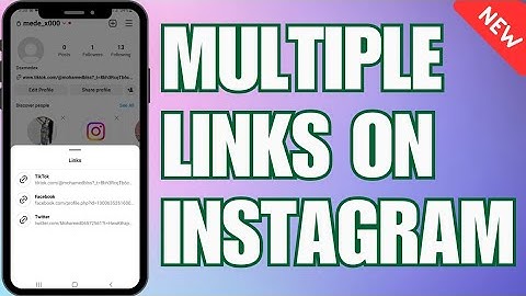 How To Add Multiple Links in instagram Bio 2023