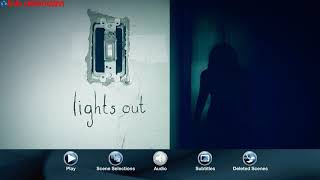 Lights Out (2016) Blu-ray™ Disc | Main Menu | Menu Walkthrough