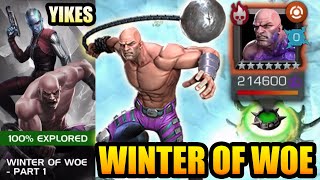 THE HARDEST CHALLENGE BOSS EVER?! - Absorbing Man Winter Of Woe Part 1 - Marvel Contest of Champions