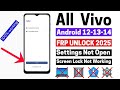 All Vivo FRP BYPASS 2025 / Settings Not Open Easy Share |No Talkback New Method Android 12/13 No Pc