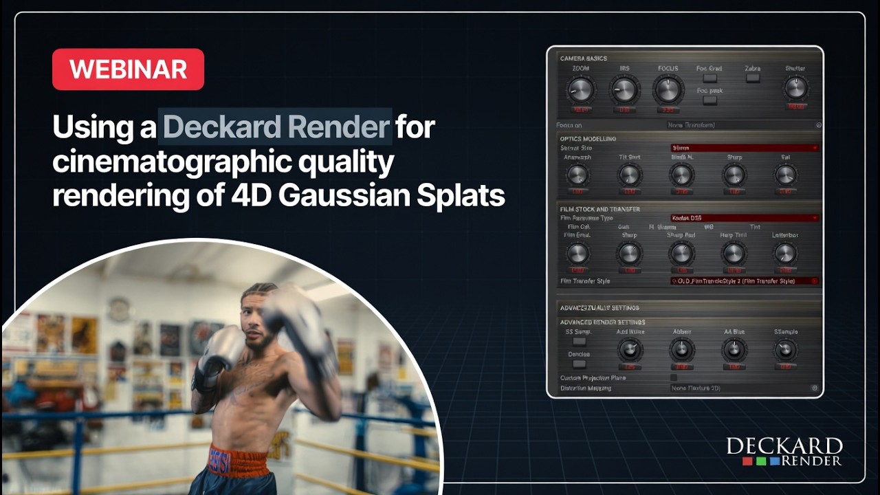 Display Quality Rendering Webinar - Using a Deckard Render for cinematographic quality rendering ...